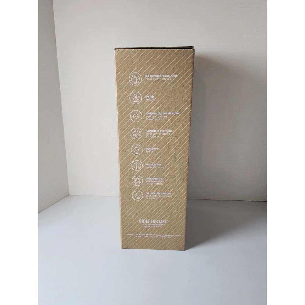 Stanley Quencher Flowstate H2.0 Tumbler 40 Oz Pink NIB